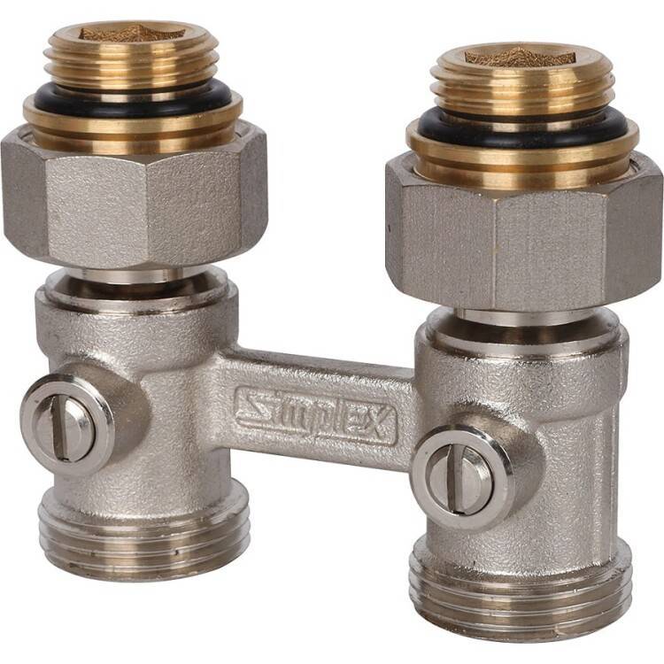 Узел нижнего подключения Simplex Standard Line D1/50 прямой 1/2 x 3/4 F10011