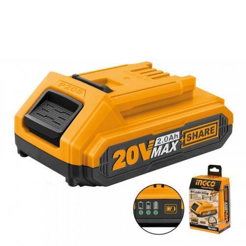 Аккумулятор Li-ion INGCO P20S FBLI 20 В 2.0 Ач FBLI