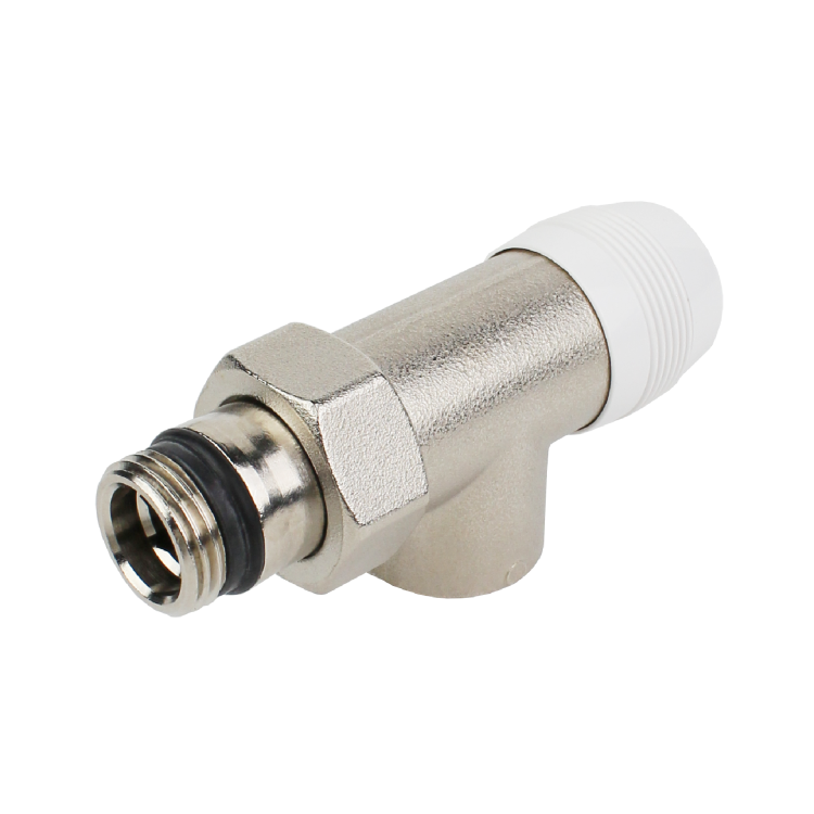 Вентиль отсекающий осевой EVR 1/2 ВН никелированный 10.3413