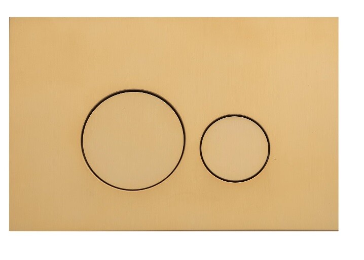 Клавиша смыва Splendy Stable Rest 220x150 мм золото матовое SR302TMGM