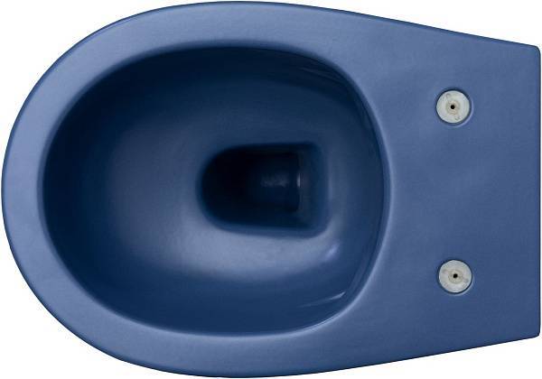 Унитаз подвесной безободковый Allen Brau Fantasy 51x36.3 см индиго 4.11004.ID