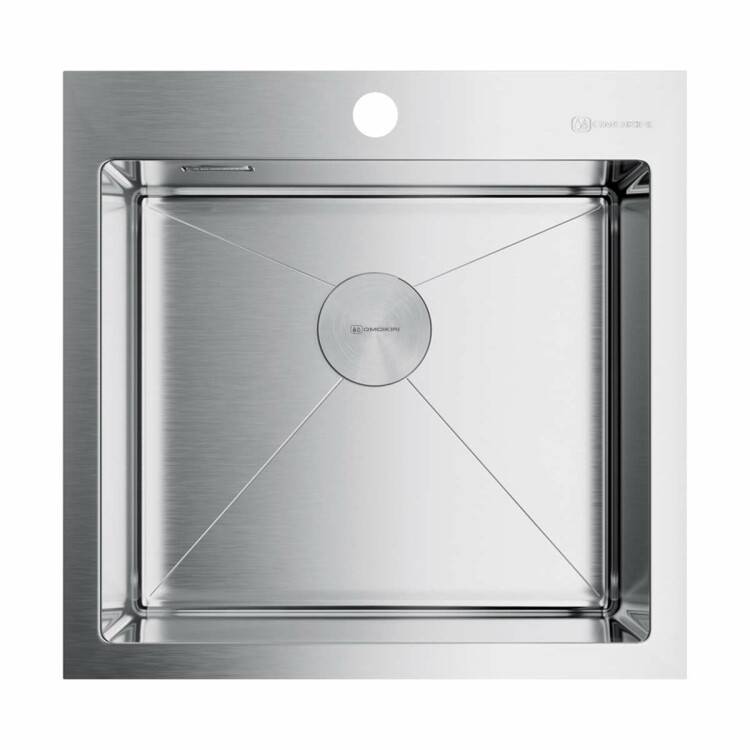 Мойка кухонная OMOIKIRI Akisame 51-IN 510x510 мм нержавеющая сталь 4973438