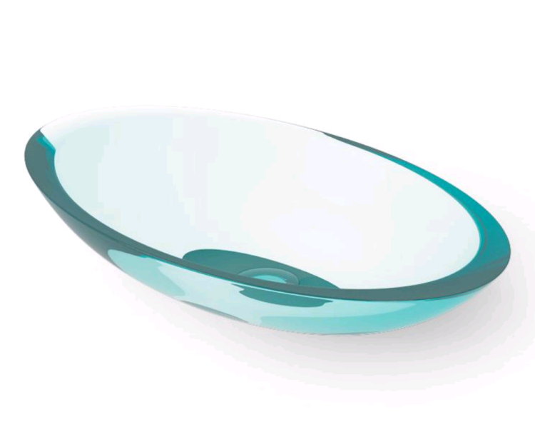 Раковина DEA Design накладная 600x350x105 мм Lake Water Blue DD9005600R8