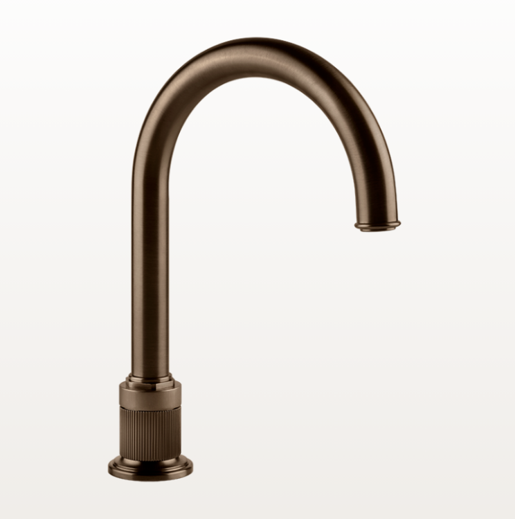 Излив на раковину Gessi VENTI20 Coffee Bronze Brushed PVD 65025761