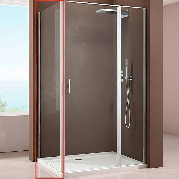 Боковая стенка Allen Brau Priority 100 см серебро браш 3.31020.BA