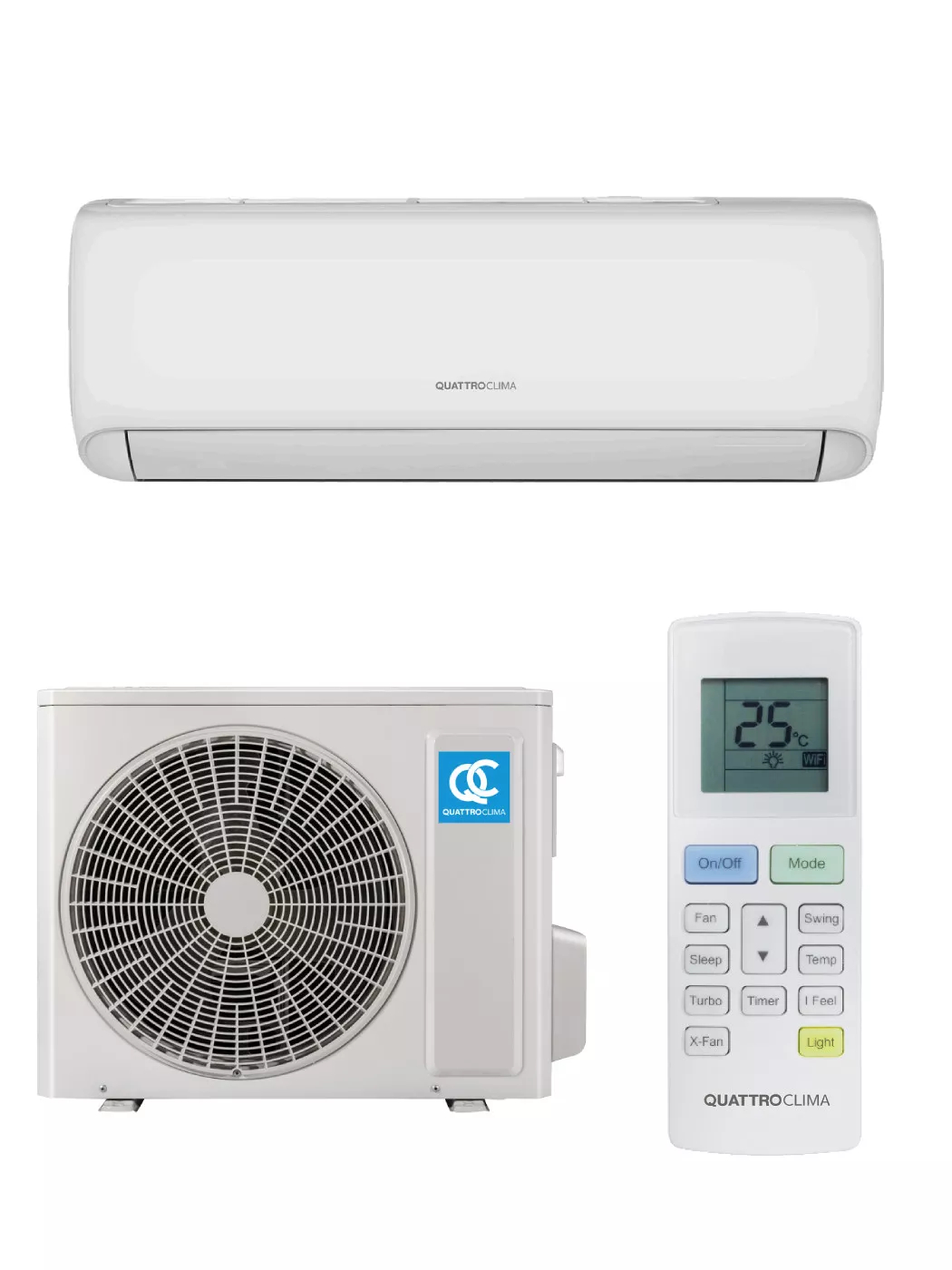 Сплит-система Quattroclima Capri QV-CA12WA/QN-CA12WA