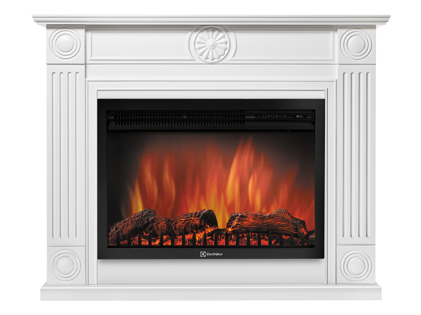 Портал для электрокамина Firelight Frame 30 белый НС-1203695