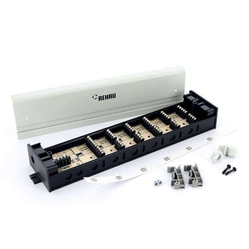 Клеммная колодка REHAU Nea HC 24 В 6 зон 13400241001