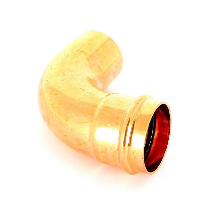 Угол-вставка 90° пресс IBP 54 мм медь P5001 05400000