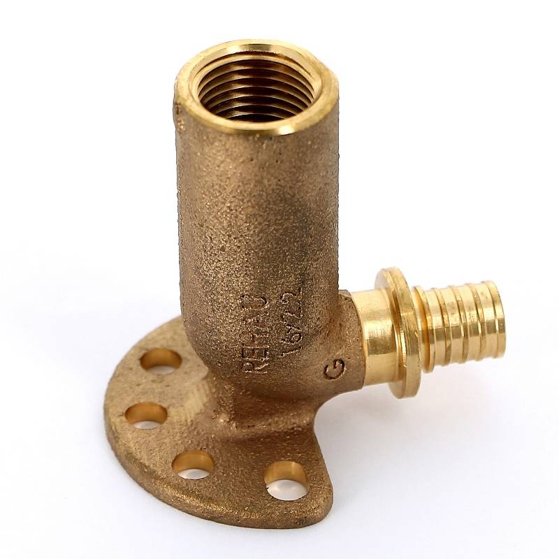 Водорозетка надвижная REHAU RAUTITAN RX 16x1/2 ВР h=70 мм бронза 366314