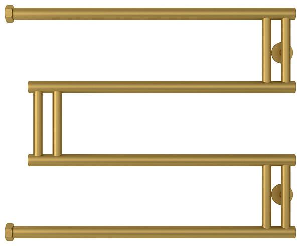 Полотенцесушитель водяной Сунержа High-Tech 650x500 мм матовое золото 032-0050-5065