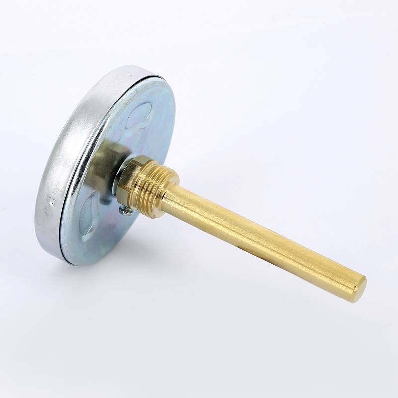 Термометр биметаллический Emmeti погружной 80 мм 0-120 °C гильза 100 мм 00611812