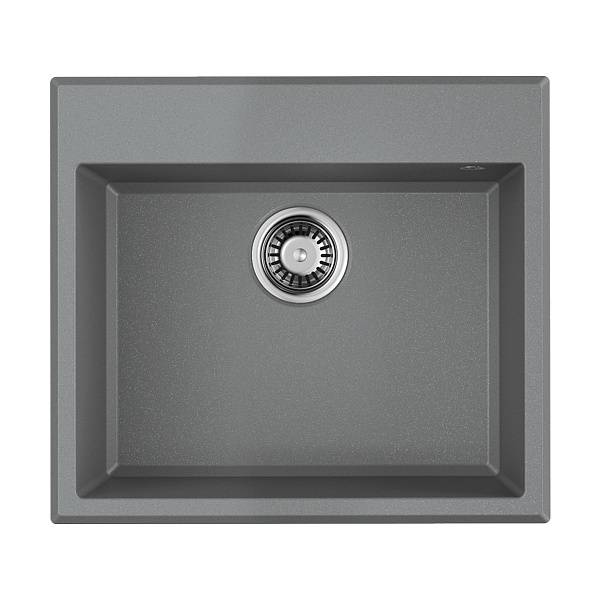 Кухонная мойка Omoikiri Tedori 57 Tetogranit 57x51 см leningrad grey 4993566