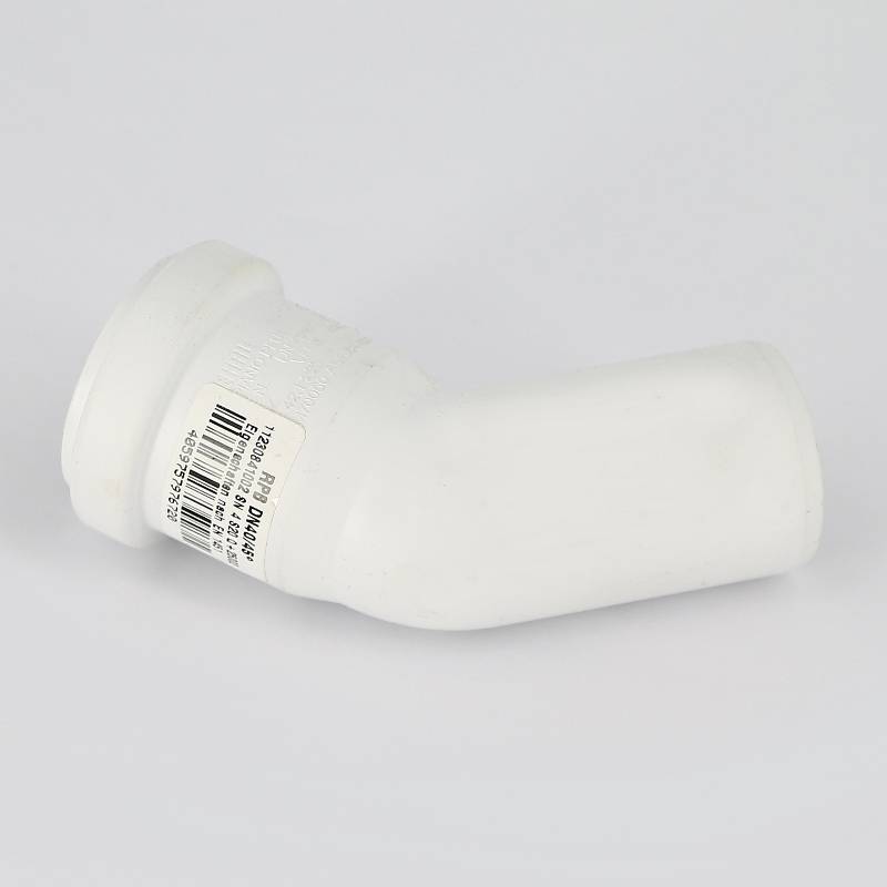 Отвод канализационный REHAU RAUPIANO PLUS 40x45° 11230841001