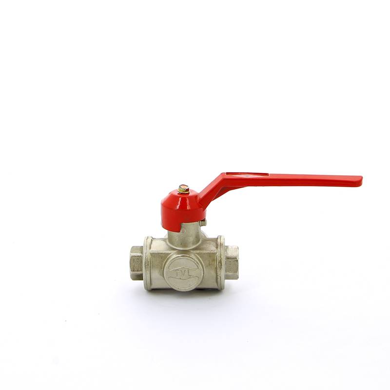 Кран шаровой трехходовой ITAP 128 T-порт рычаг 3/8 ВВ 1280038T