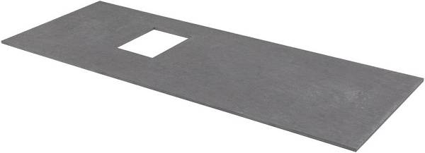 Столешница Allen Brau Infinity 120 см левосторонняя серая 1.21015.GR-S