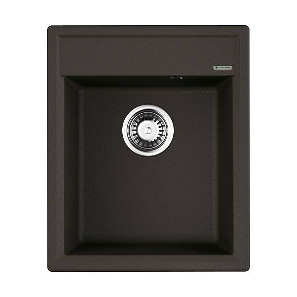 Кухонная мойка Omoikiri Daisen 42-DC Artgranit 42x51 см темный шоколад 4993605