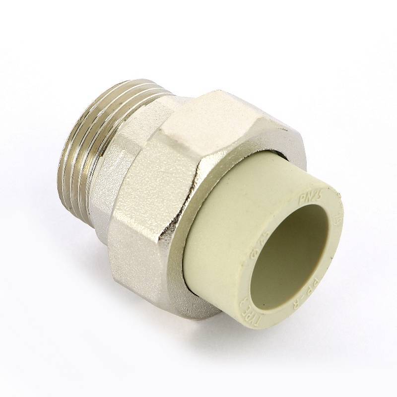 Муфта полипропиленовая FV-Plast разъемная с наружной резьбой 25x1 237225