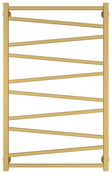 Полотенцесушитель водяной Сунержа Сирокко 600x1000 мм матовое золото 032-0253-1060