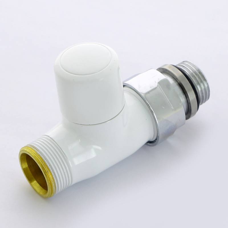 Вентиль обратный Carlo Poletti New-Smart прямой НН 1/2 x M24x19 белый V77610E