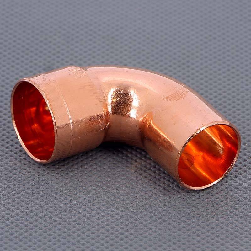 Угол медный 90 градусов однораструбный под пайку Viega 22 мм 100933