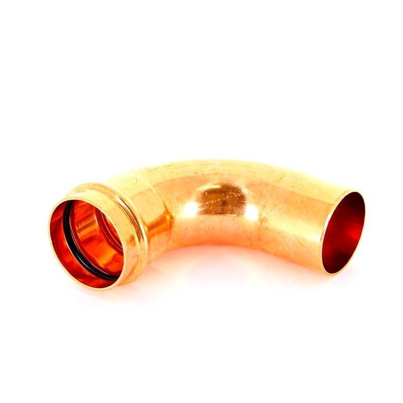 Угол-вставка 90° пресс IBP 54 мм медь P5001 05400000