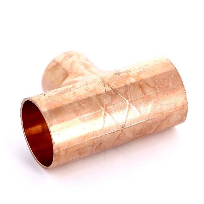 Тройник медный Viega под пайку 35х28х35 мм 105808