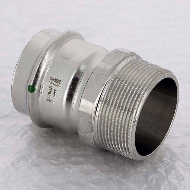 Муфта переходная пресс-Н Viega Sanpress Inox нержавеющая сталь 54х2 436568