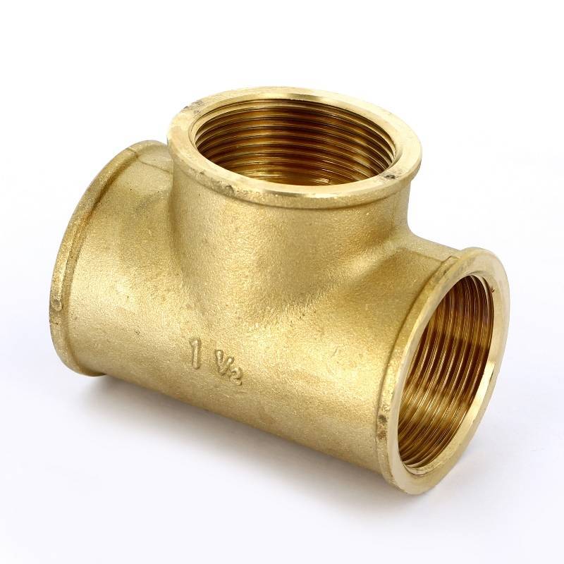 Тройник латунный Uni-Fitt 1 1/2 ВР 615G6660