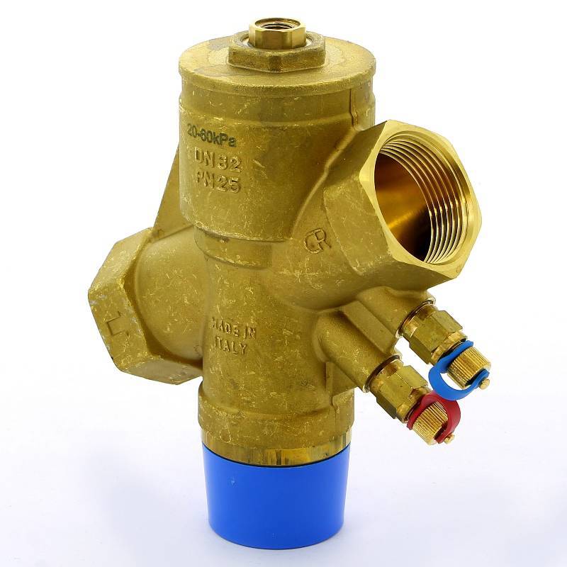 Комплект регулятора перепада давления CIM 767 и балансировочного клапана Cimberio 1 1/4 CIM 767H787ODP 114