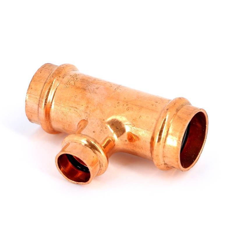 Тройник пресс IBP >B< Press 28х18х28 мм медь P5130 02818028