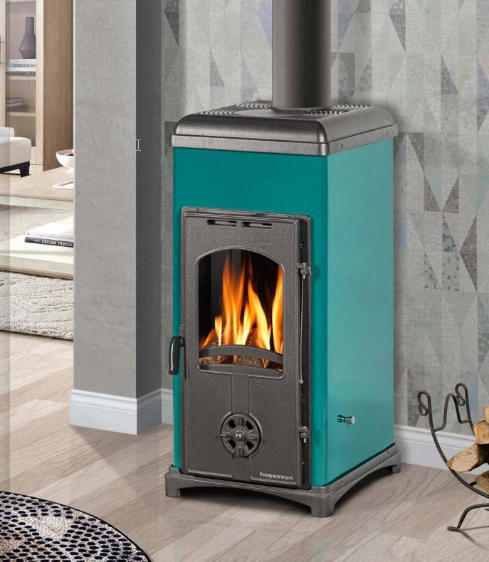 Печь-камин Hosseven 9005 GREEN 9005G