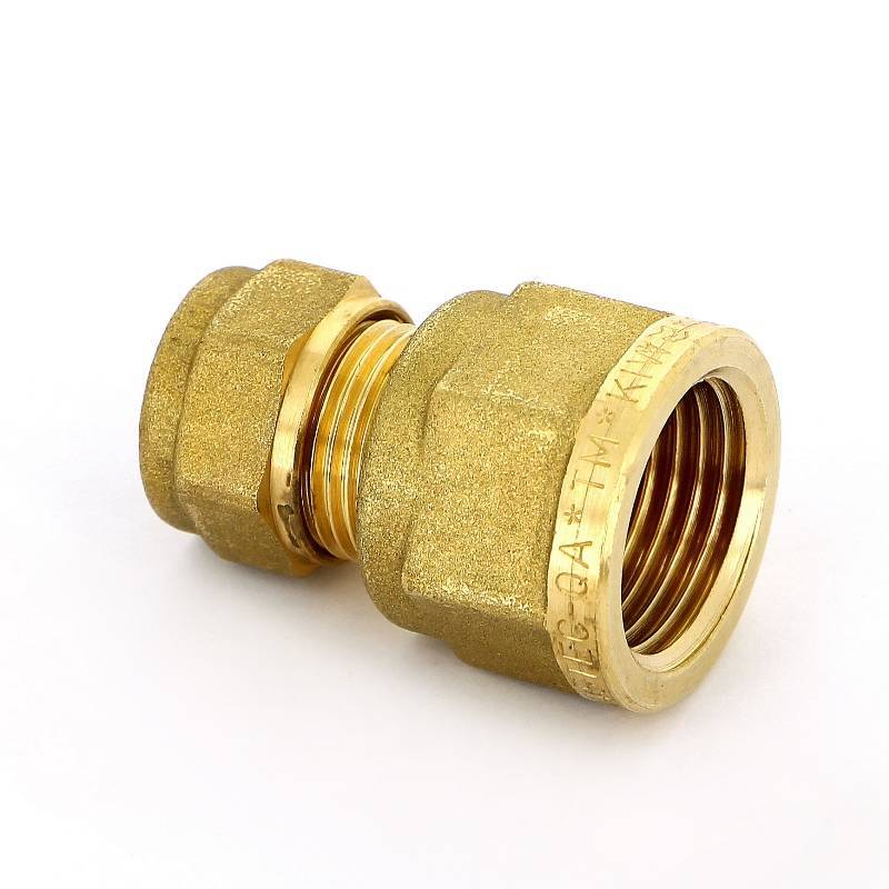 Муфта обжимная Tiemme 1100 12 мм х 1/2 ВР латунная 1000041