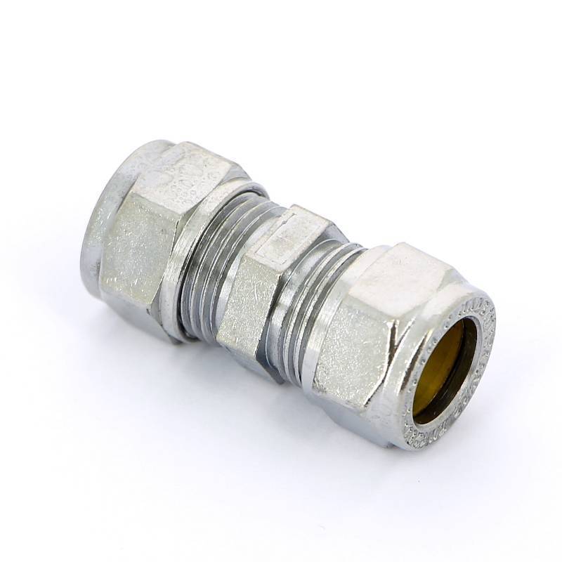 Муфта обжимная Tiemme хромированная 12х12 мм 1130011