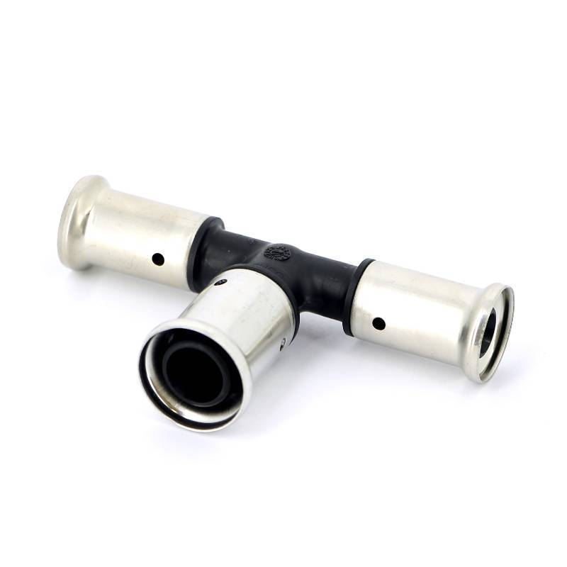 Тройник пресс HENCO PVDF 16х20х16 мм 12PK-162016