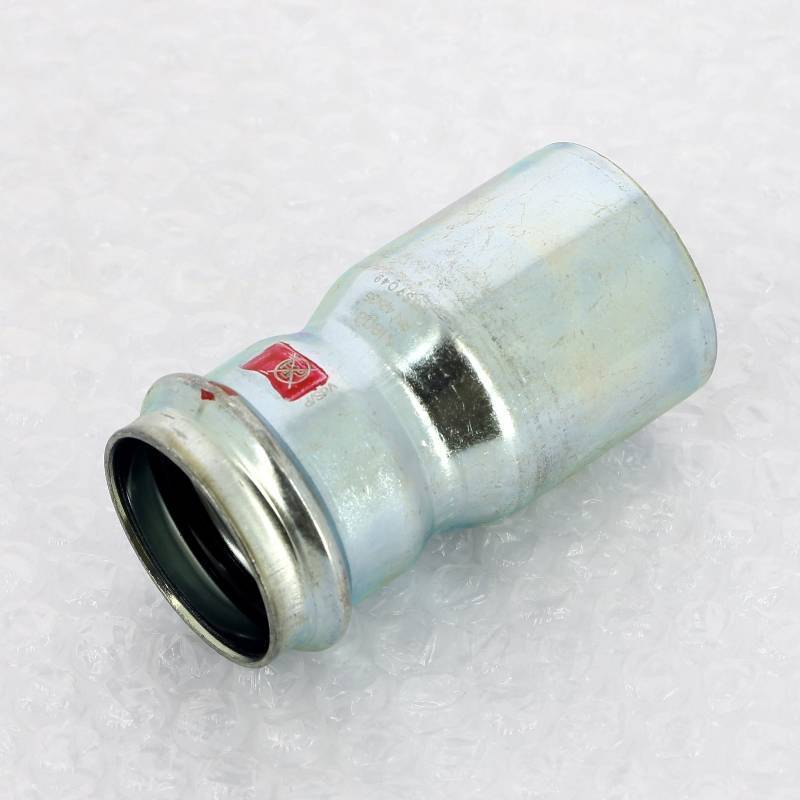 Муфта-вставка пресс из оцинкованной стали Viega Prestabo 42х35 мм 558574