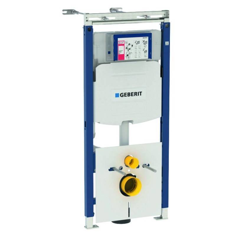 Система инсталляции для подвесного унитаза Geberit Duofix Basic 112 см с бачком Delta 12 см 111.153.00.1