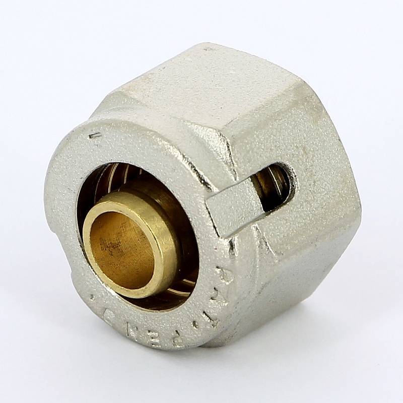 Соединитель для PEX-трубы обжимной Emmeti 16x2.0 M24x19 28100334