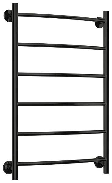 Полотенцесушитель водяной Стилье Версия-Н2 50x80 см черный 17622-8050