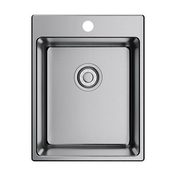 Кухонная мойка Omoikiri Amadare 39-IN нержавеющая сталь 39x50.5 см 4997028