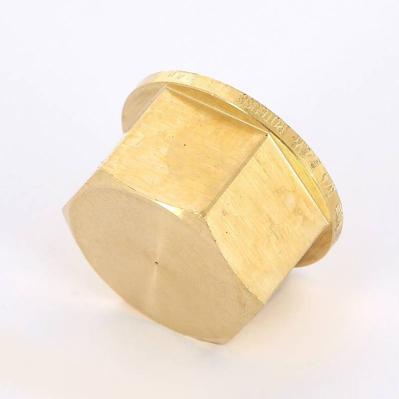 Заглушка резьбовая Viega 3/4 ВР бронза 266653