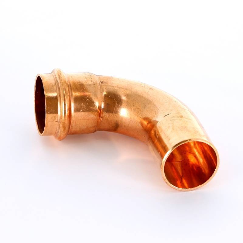 Угол-вставка 90° пресс IBP 42 мм медь P5001 04200000