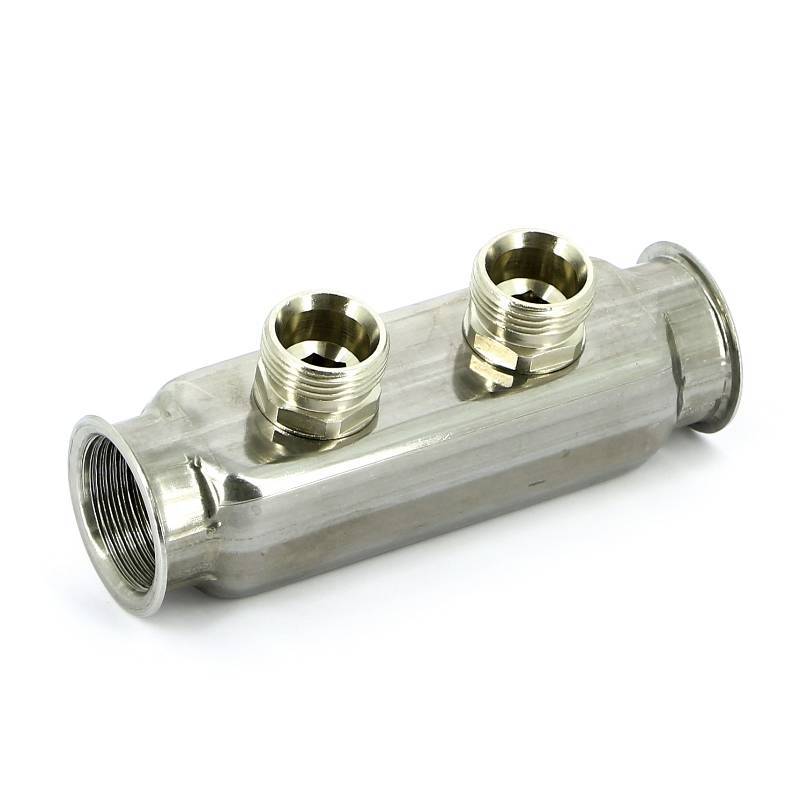 Коллектор из нержавеющей стали Uni-Fitt 1 2 выхода 3/4 EK 430I4302