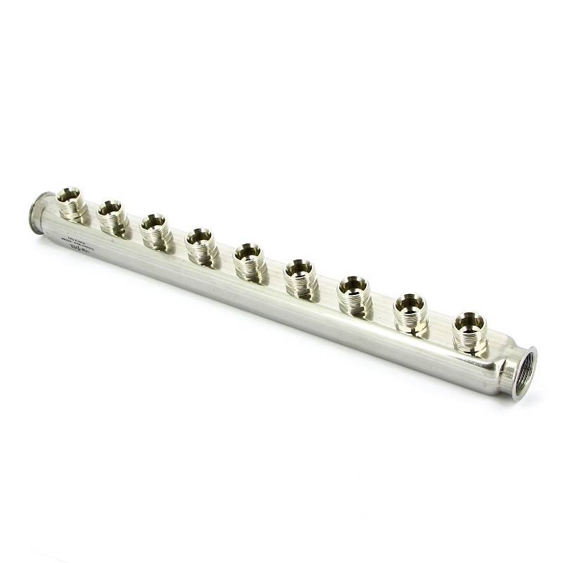 Коллектор из нержавеющей стали Uni-Fitt 1 9 выходов 3/4 EK 430I4309