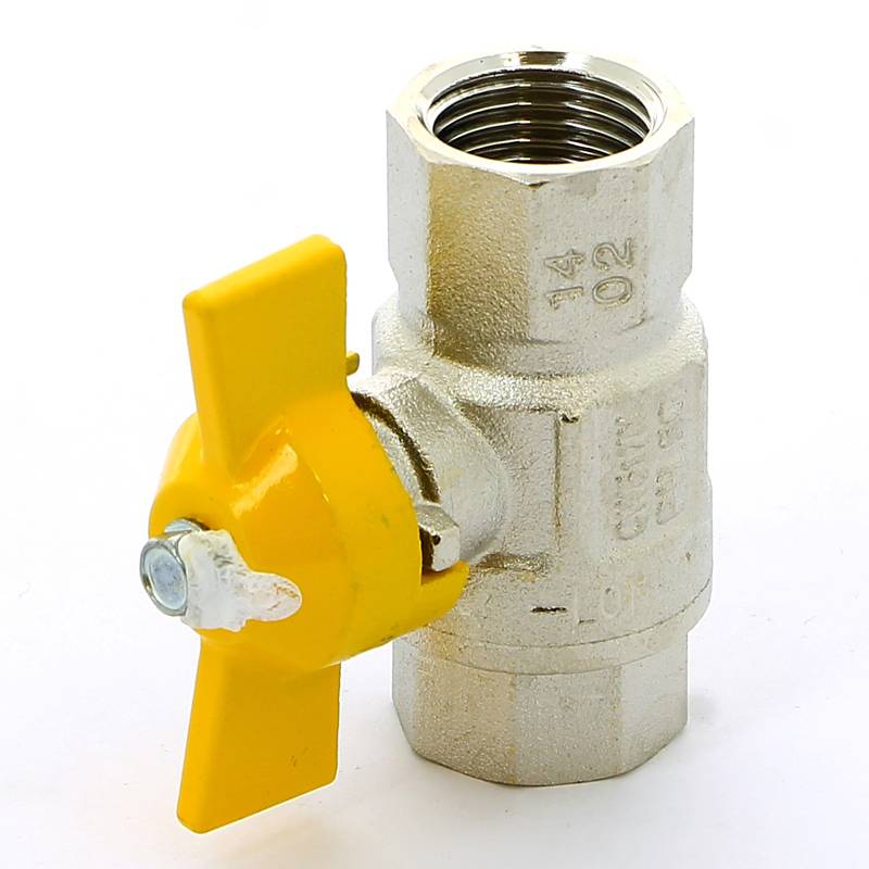 Кран шаровой для газа ITAP London 068 1/2 ВВ бабочка 0680012