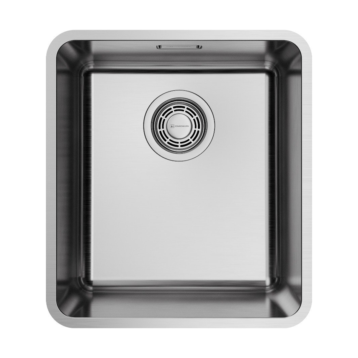 Кухонная мойка Omoikiri Omi 37-U/I Ultra IN нержавеющая сталь 37х17.9 см 4997399