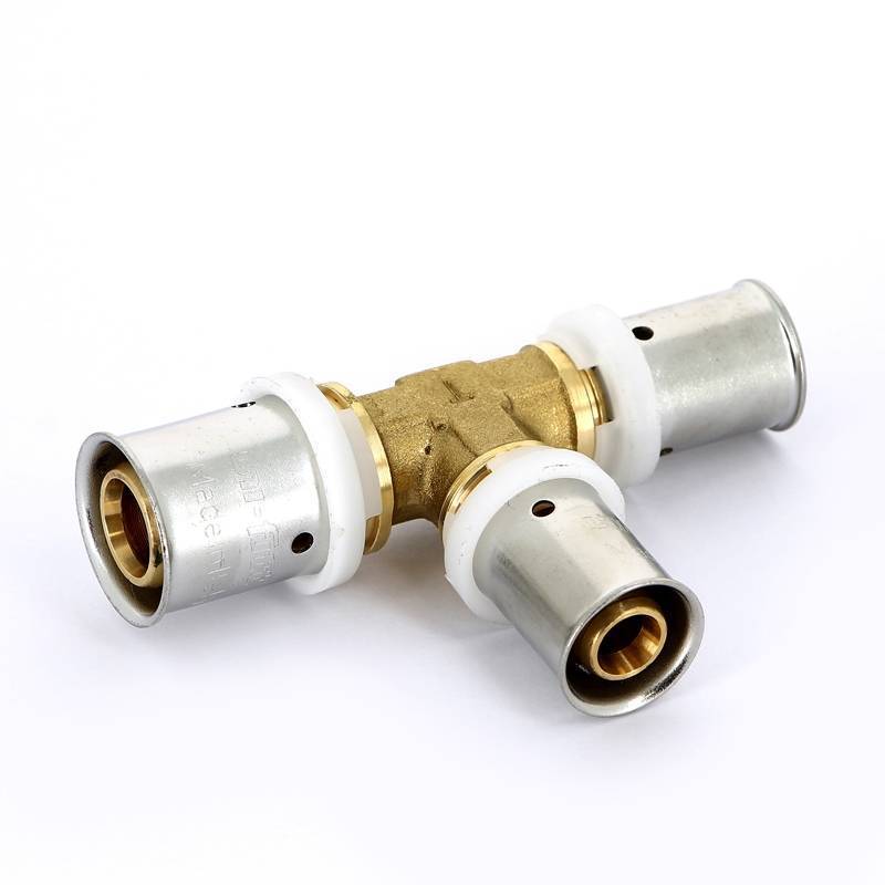 Тройник пресс Uni-Fitt 20x16x16 мм 706G7660