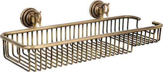 Полка подвесная Boheme Medici 45х17.5х13 см бронза 10618