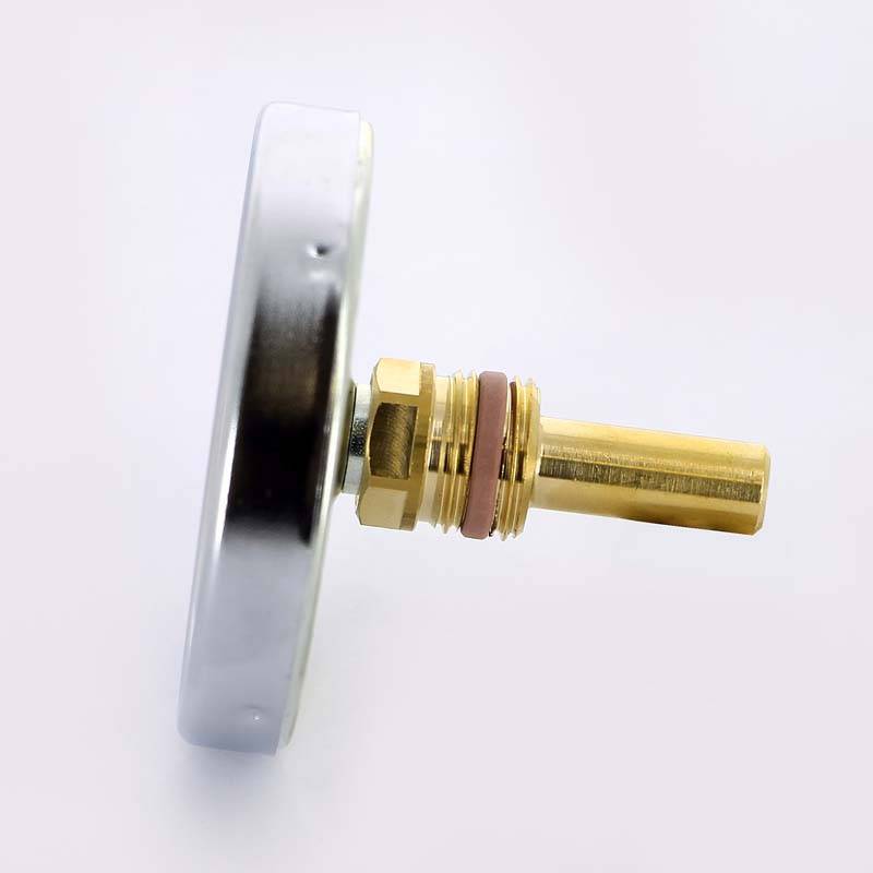 Термометр биметаллический Watts F+R801SD 80 мм осевой с погружной гильзой 50 мм 10005935