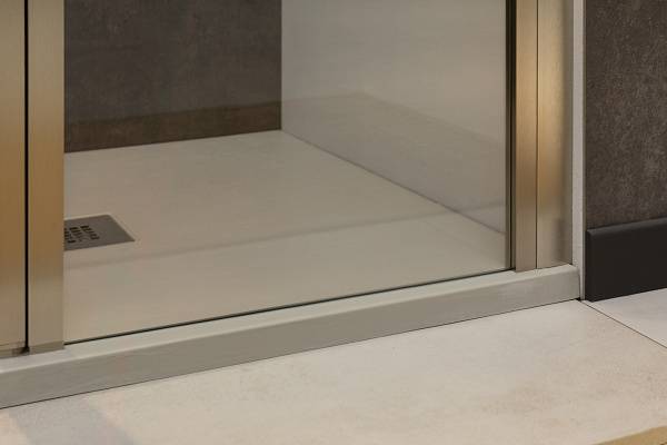 Душевая дверь Allen Brau Priority 90x200 см серебро стекло прозрачное 8 мм 3.31026.BA